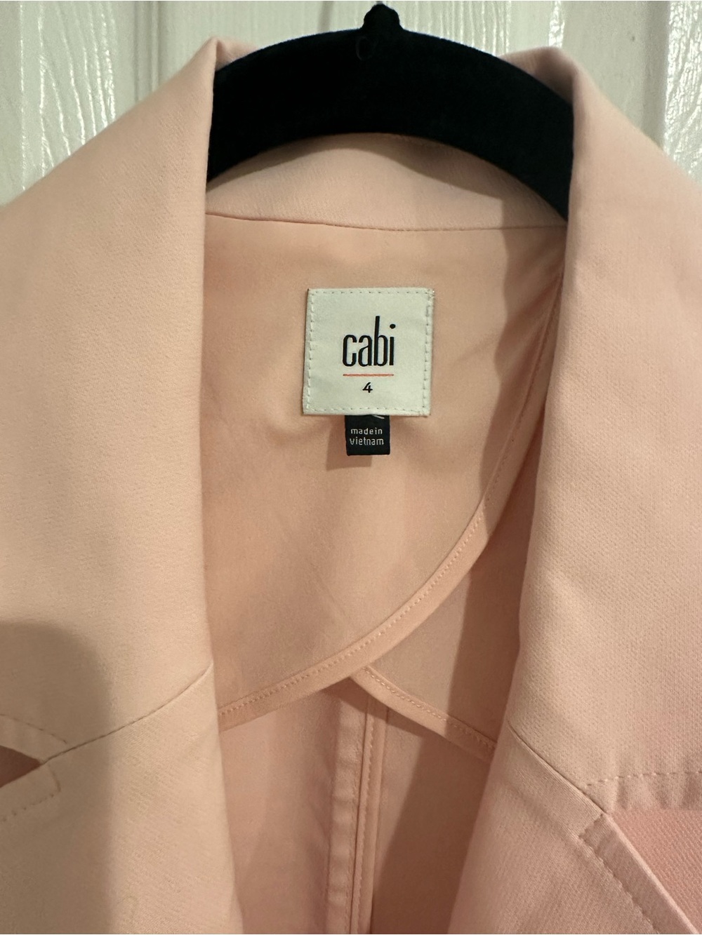 CAbi Grace Blazer Pink Size 4 - Picture 5 of 10